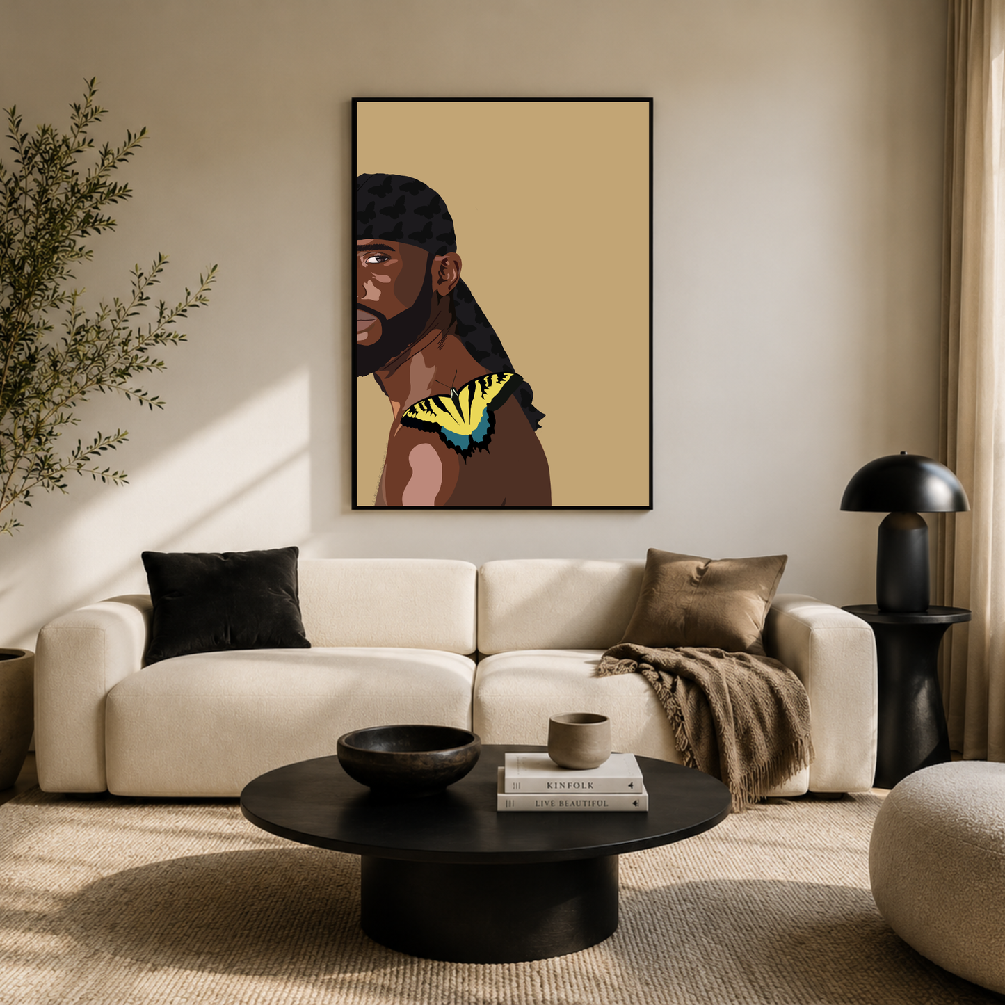 butHE fly Print